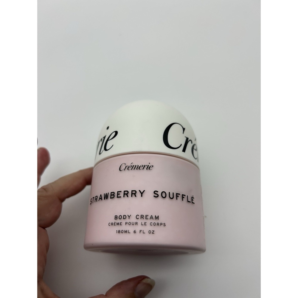 Cremerie Inc Strawberry Souffle Body Cream‎ ~ 6 fl oz New/ 180 ml ~ NWOB